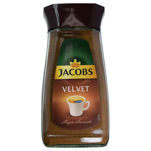 Jacobs Velvet Instant Coffee 200g (Pack of 2) – Rich Aroma & Delicate Foam