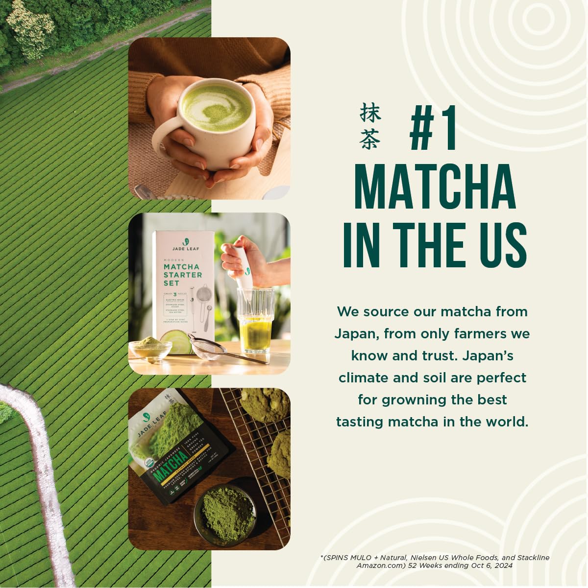Jade Leaf Matcha Organic Culinary Grade Matcha Powder - 100g | For Baking, Smoothies & Lattes
