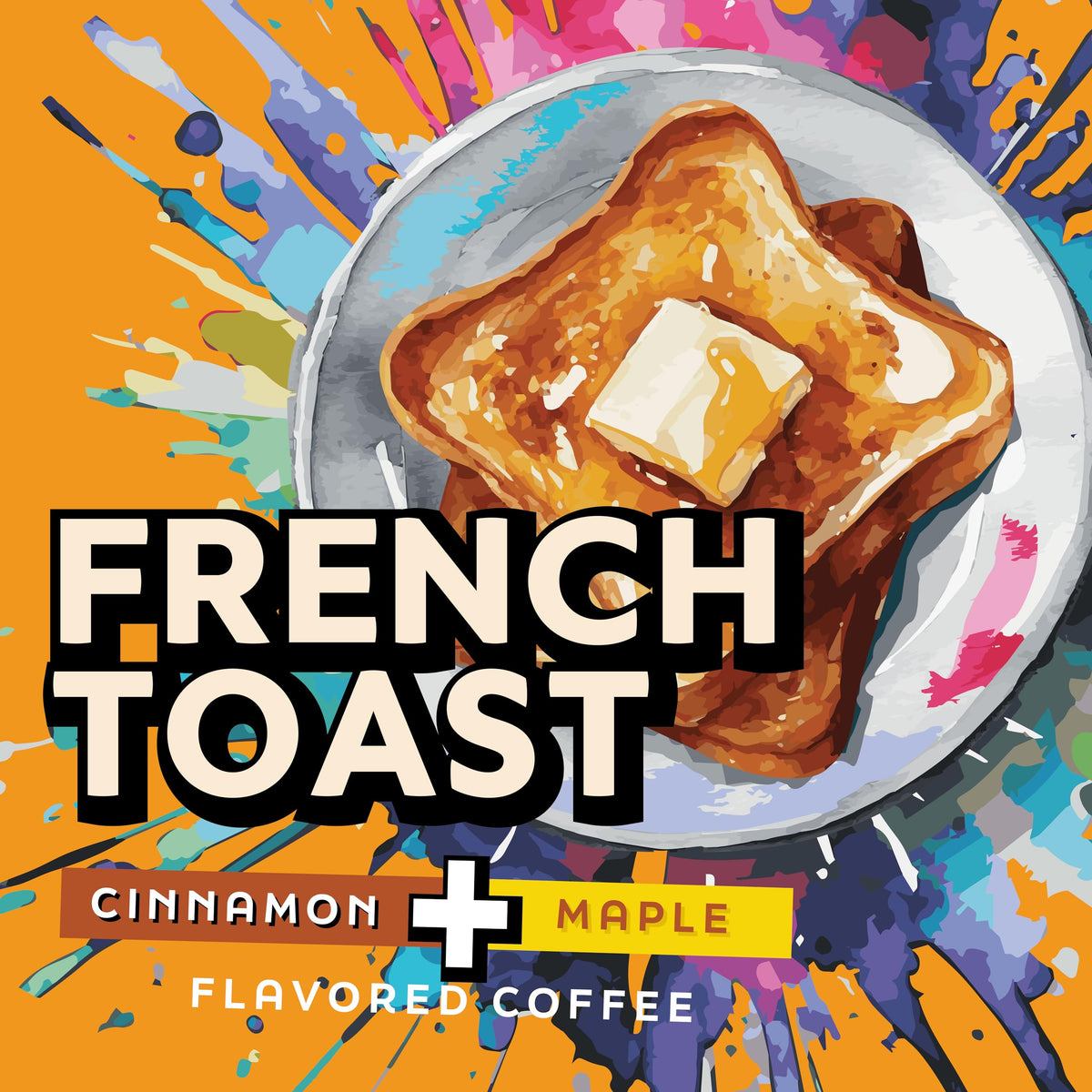 Java Factory Cinnamon & Maple Coffee Pods for Keurig K-Cup – French Toast, 40 Count