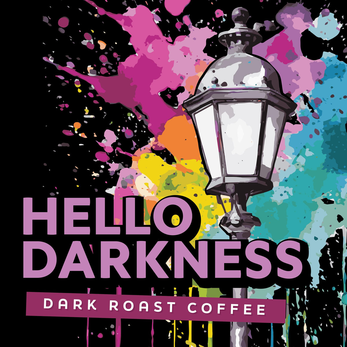 Java Factory Dark Roast Coffee Pods Hello Darkness – 40 Count | Keurig K-Cup Compatible