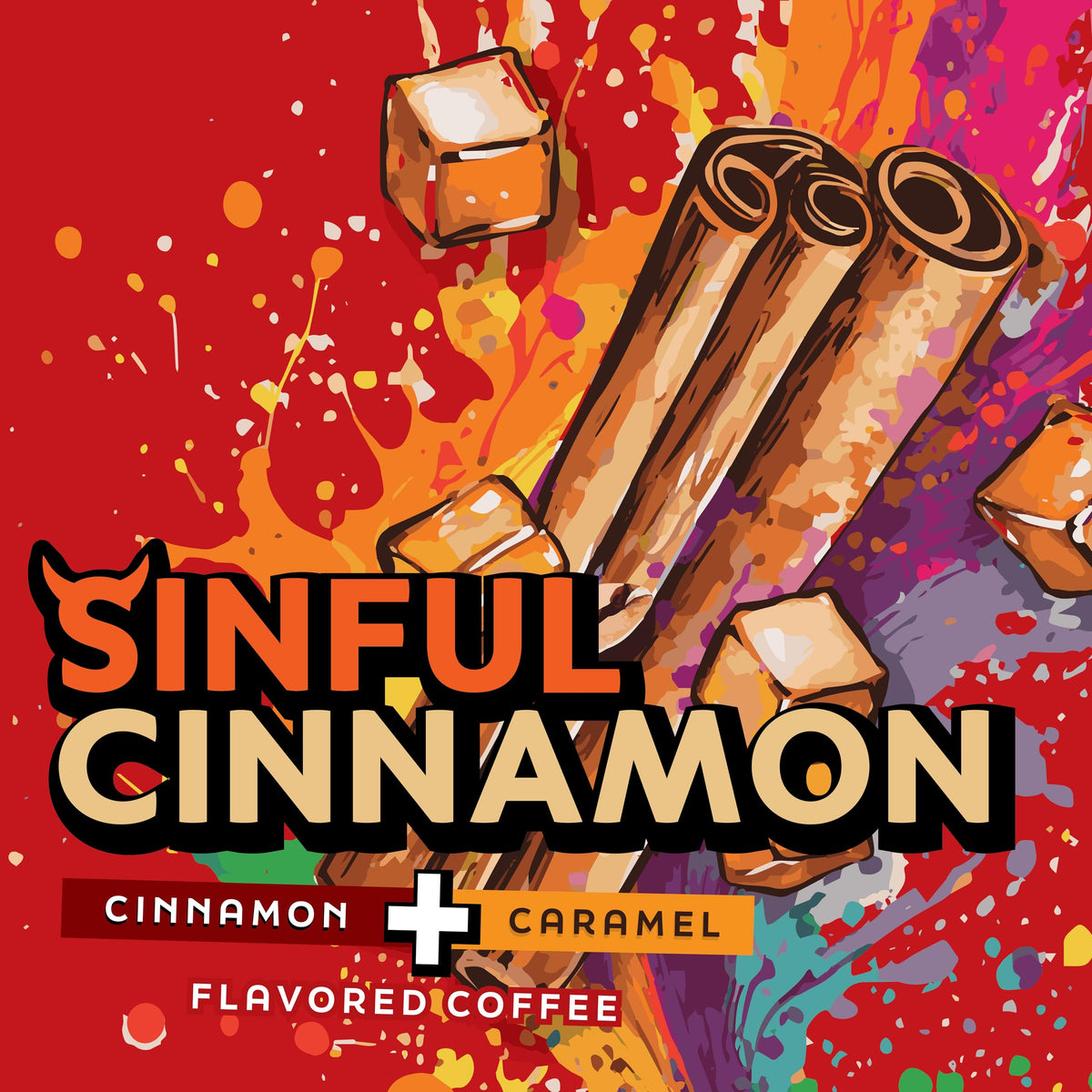 Java Factory Sinful Cinnamon Coffee Pods — K-Cup Compatible (2.0) 40 Count