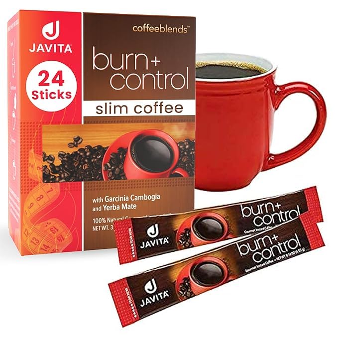Javita Burn + Control Instant Coffee: Metabolism Support & Daily Energy