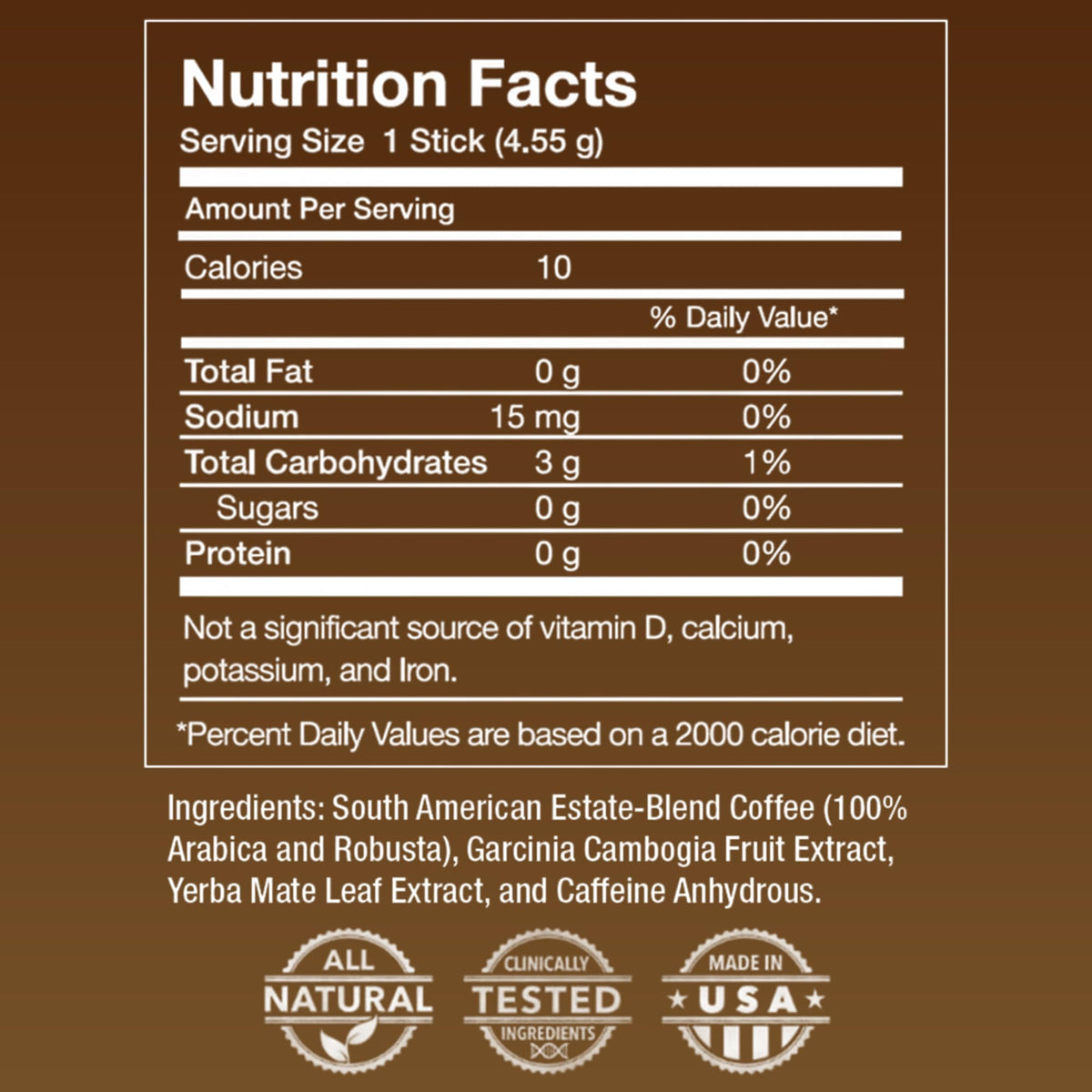 Javita Burn + Control Instant Coffee: Metabolism Support & Daily Energy