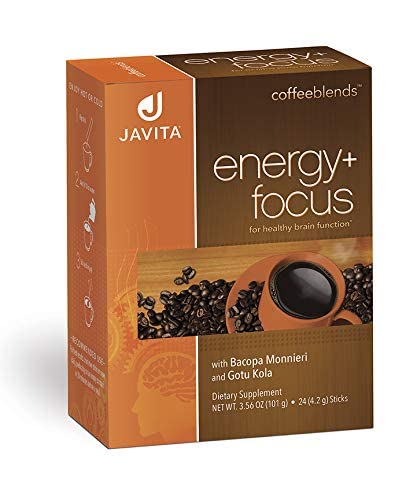 Javita Energy + Focus Instant Coffee – Premium Arabica with Adaptogens | Clean Energy & Mental Clarity
