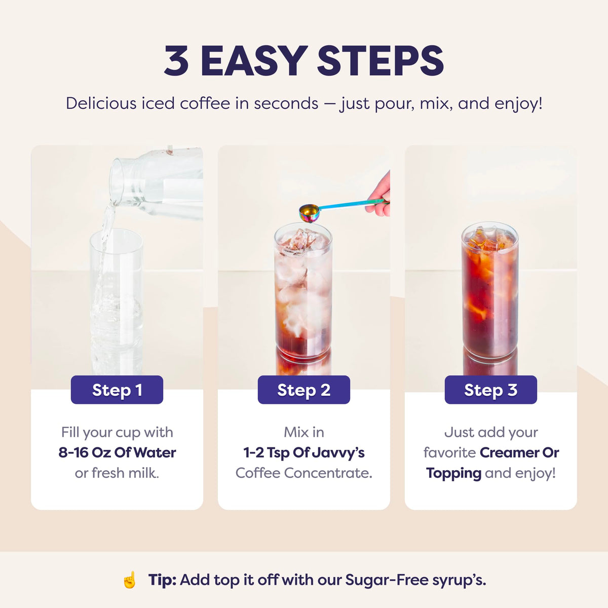 Javvy Coffee Concentrate – White Chocolate Mocha (Limited Release) | 35 Servings for Cold Brew & Hot Drinks