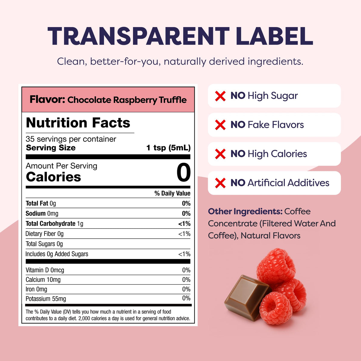 Javvy Coffee Concentrate - Limited Release Chocolate Raspberry Truffle | 35 Servings
