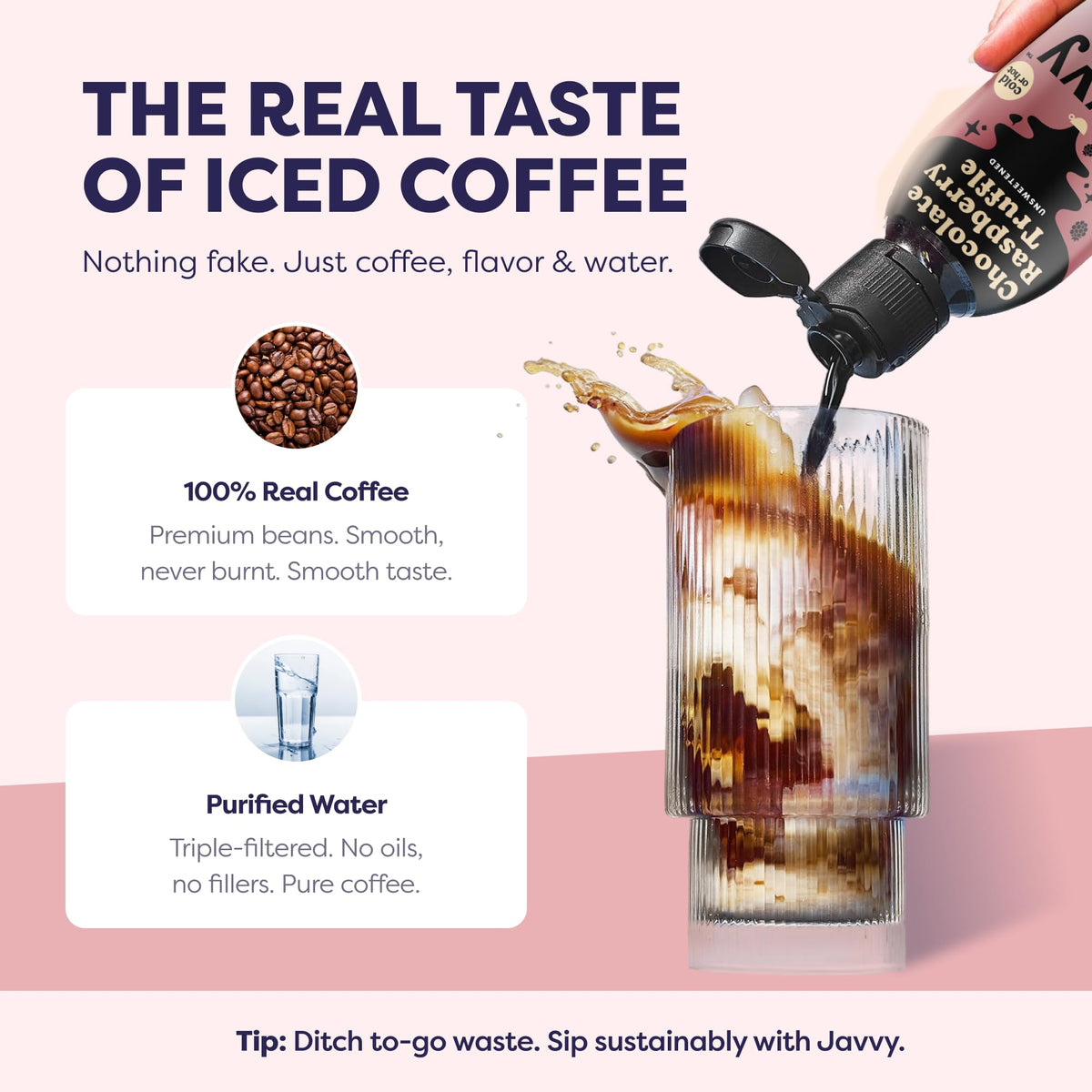 Javvy Coffee Concentrate - Limited Release Chocolate Raspberry Truffle | 35 Servings