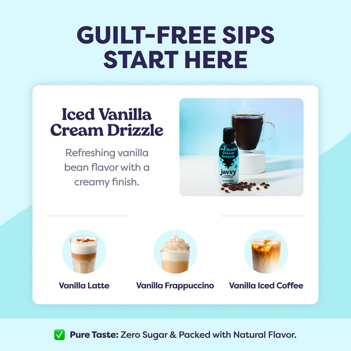 Javvy Coffee Concentrate – Limited Release Flavors, 35 Servings for Cold Brew, Iced or Hot