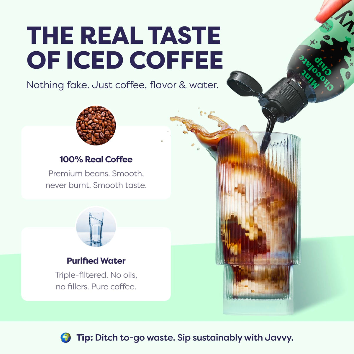 Javvy Coffee Concentrate – Mint Chocolate Chip (Limited Release) | Cold Brew & Hot Drinks
