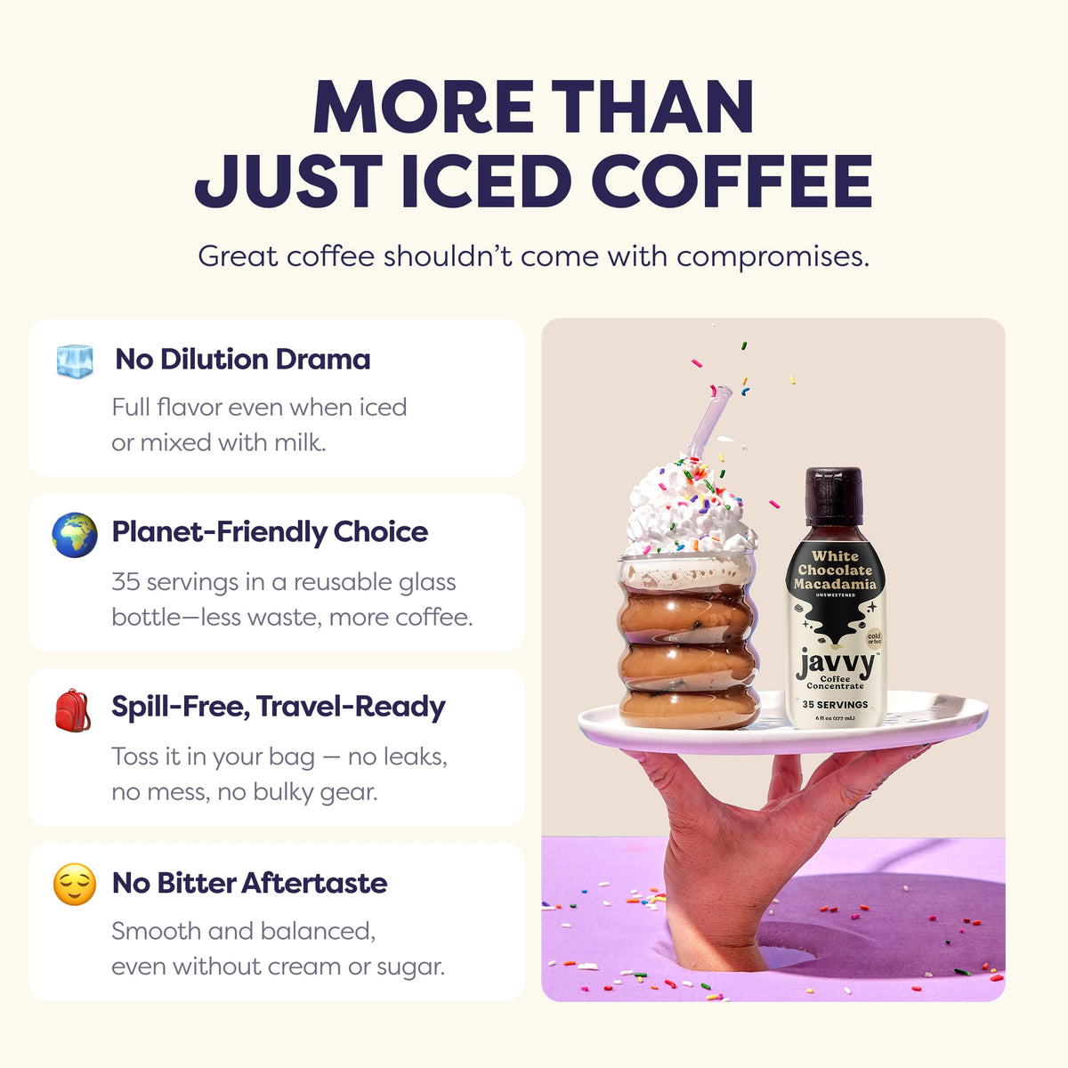 Javvy Coffee Concentrate - White Chocolate Macadamia (Limited Release) | 35 Servings