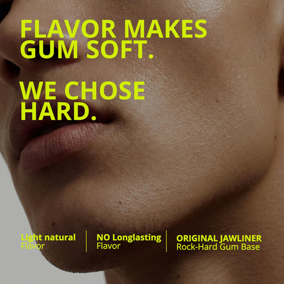Jawliner Ultra15x Harder Jawline Gum with 12 Weeks Coaching – Sugar-Free Mastic Gum for Jaw Shaping