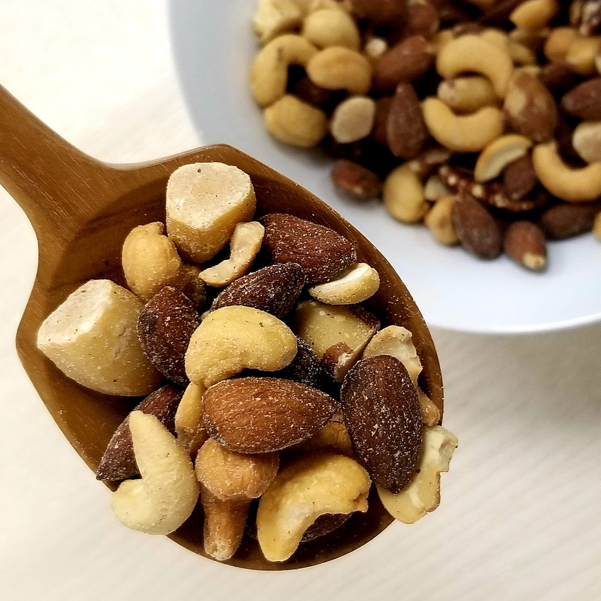 Jaybee's Mixed Nuts Deluxe: Roasted & Salted 32 oz Jar | Keto & Vegan Friendly Gourmet Snack
