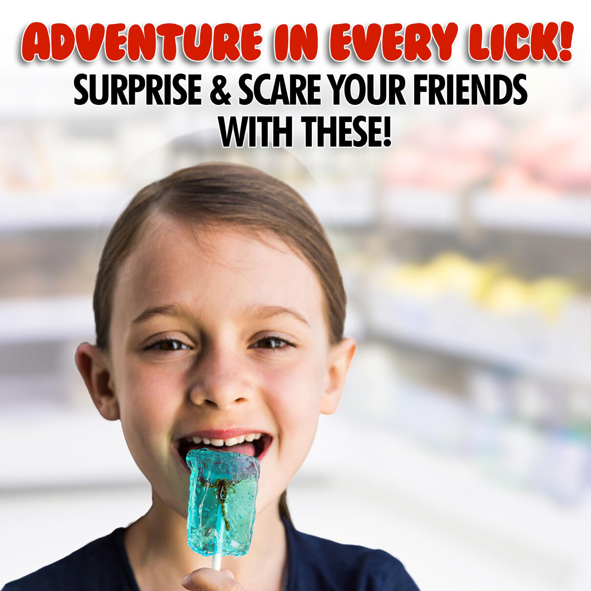 Jerky-n-Spice HotLix Insect Suckers (8-Pack) – Edible Bug Candy Lollipops
