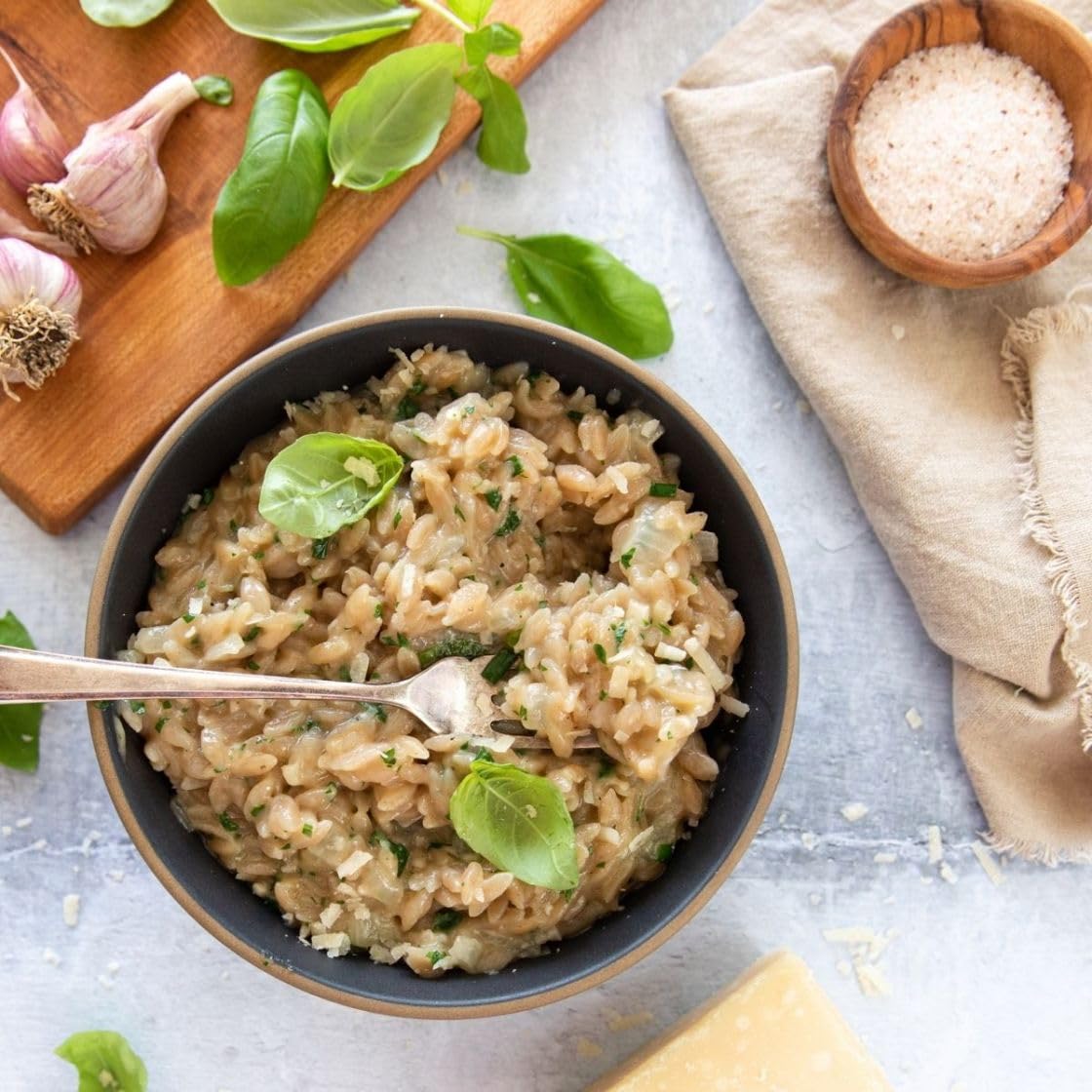 Jovial Grain-Free Cassava Orzo - Gluten-Free, Organic, High-Fiber Pasta (8 oz) 3 Pack