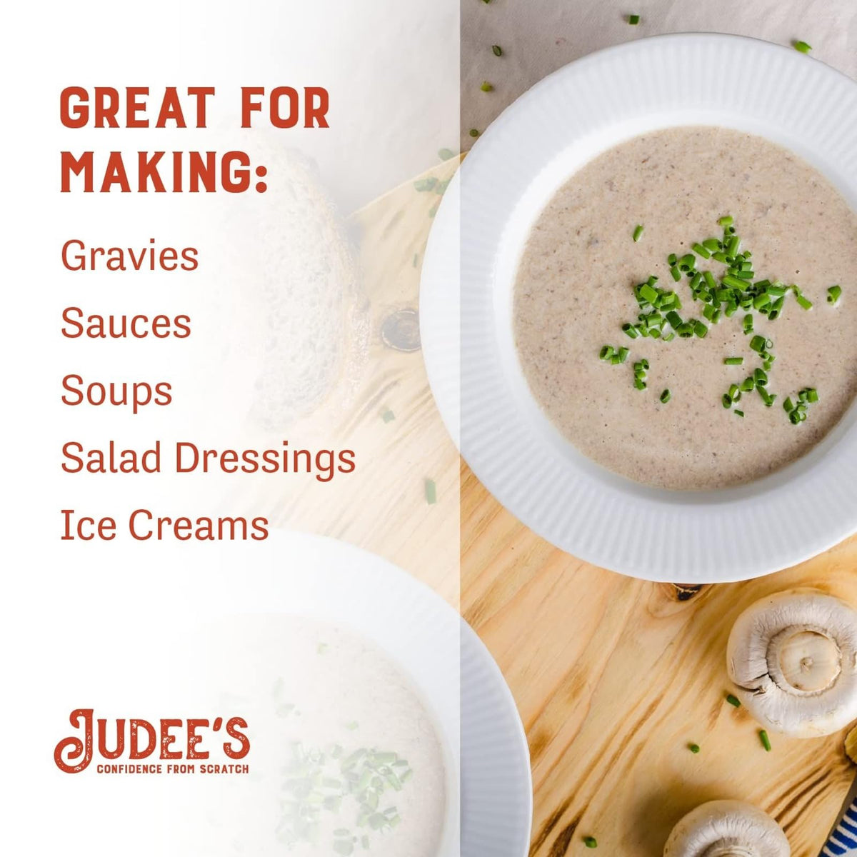 Judee's Gluten Free Guar Gum Powder - Baking Thickener, Keto-Friendly, 5 lb