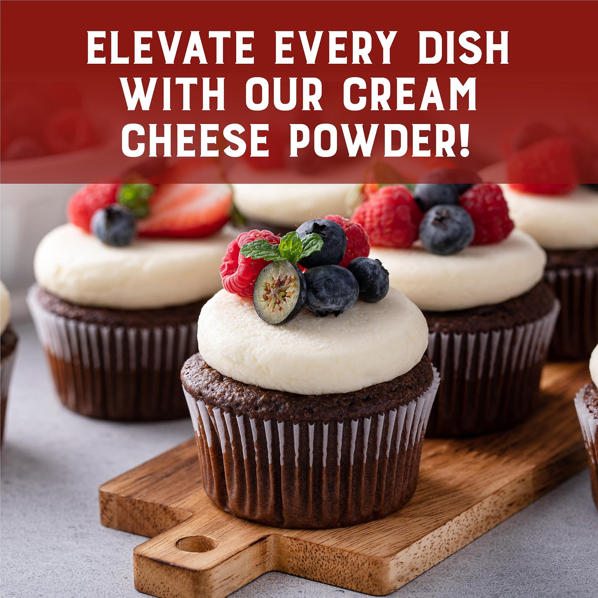 Judee's Powdered Cream Cheese - 1.5 lb (24 oz) - Gluten Free & Keto-Friendly | Dips, Spreads & Baking