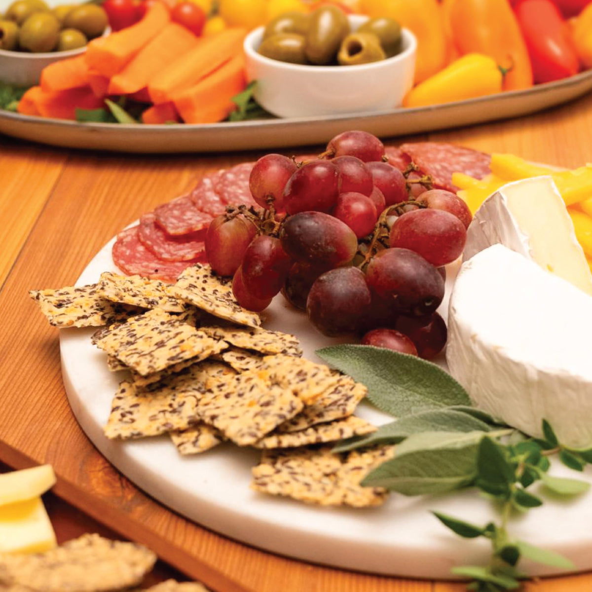 Julian Bakery Organic Primal Thin Crackers – Parmesan, Gluten-Free, Low Carb