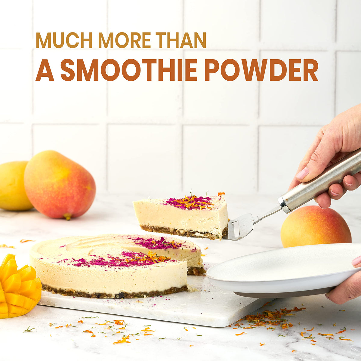 Jungle Powders Organic Mango Powder – 5 oz | Freeze-Dried Mango Powder for Baking, Smoothies & Desserts