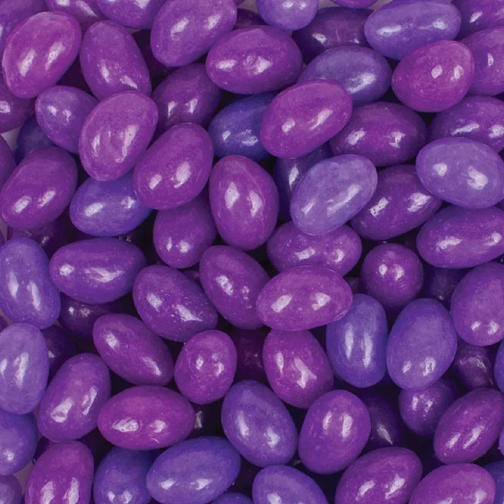Just Candy 810 ct Purple Candy Jelly Beans – Grape Flavor (2.25 lb)