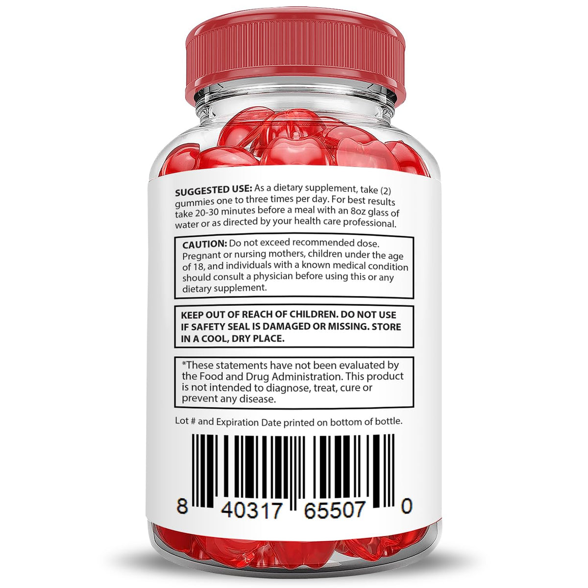 Justified Laboratories Trim Tummy Keto ACV Gummies Extreme 3-Pack 2000MG
