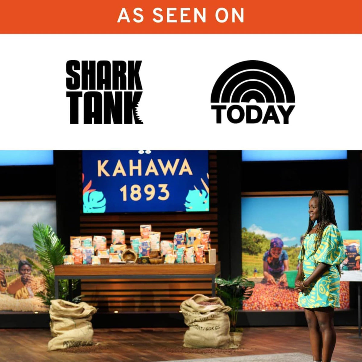 KAHAWA 1893 Kenyan Medium Roast Whole Bean Coffee – 24 oz | As Seen on Shark Tank, Ethically Sourced