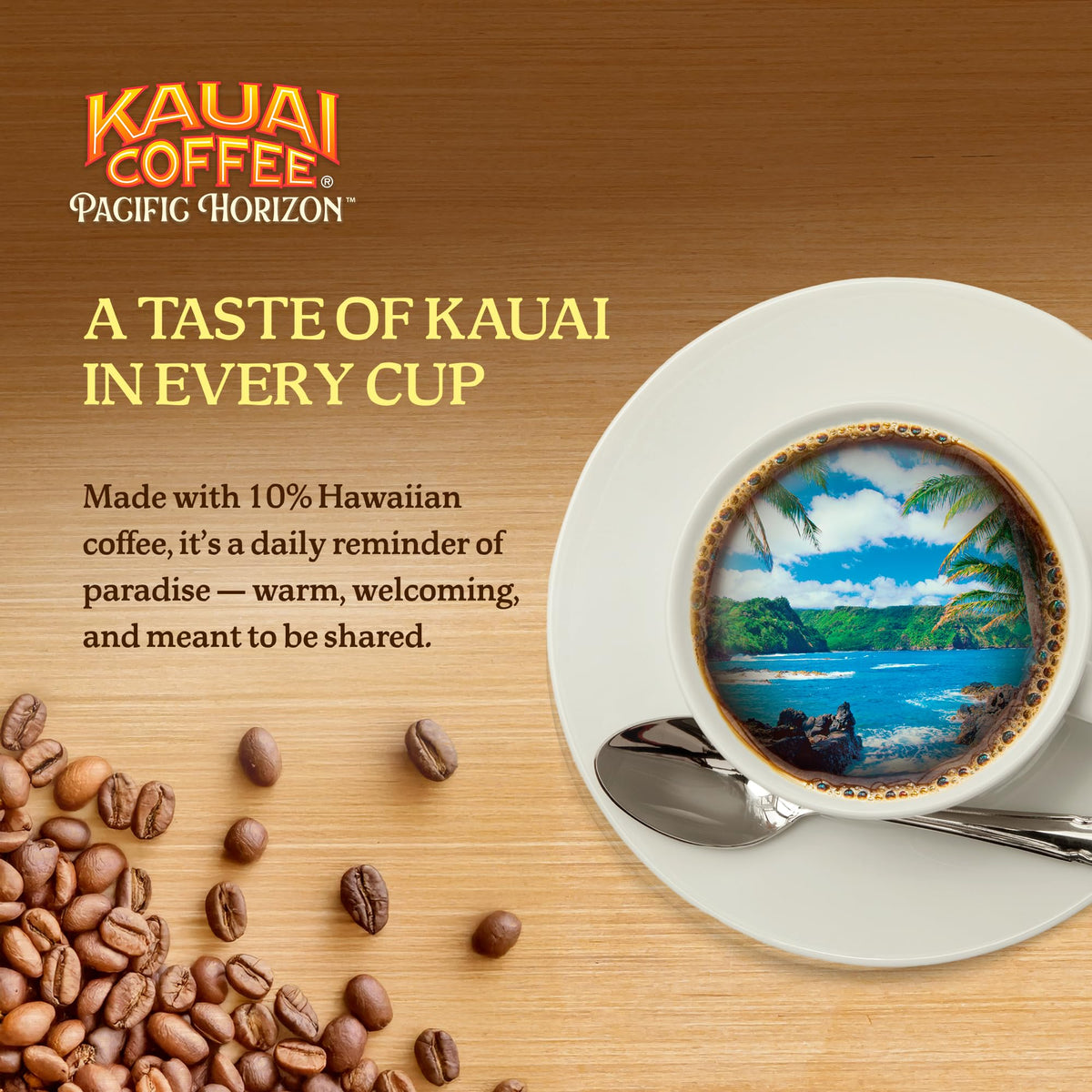 Kauai Coffee Espresso Pods for Nespresso Original – Poipu Beach Dark Roast & Wailua Falls Medium Roast, 4x10 Pack
