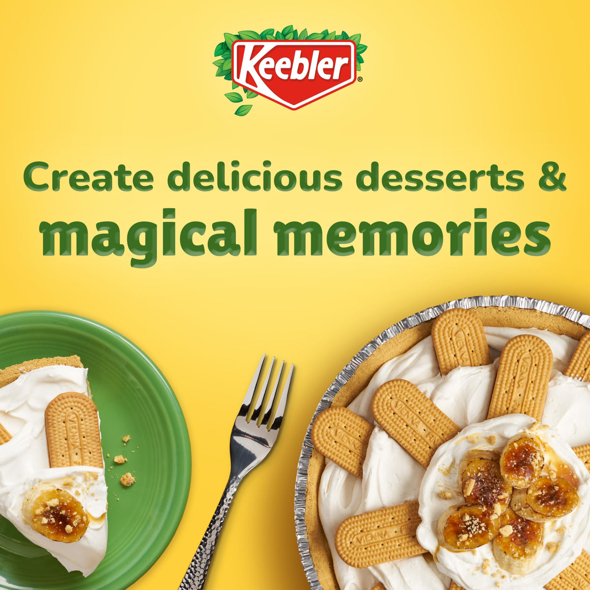 Keebler Ready Crust 9-Inch Shortbread Pie Crusts – 12 Count Premade Shells for Baking or No-Bake