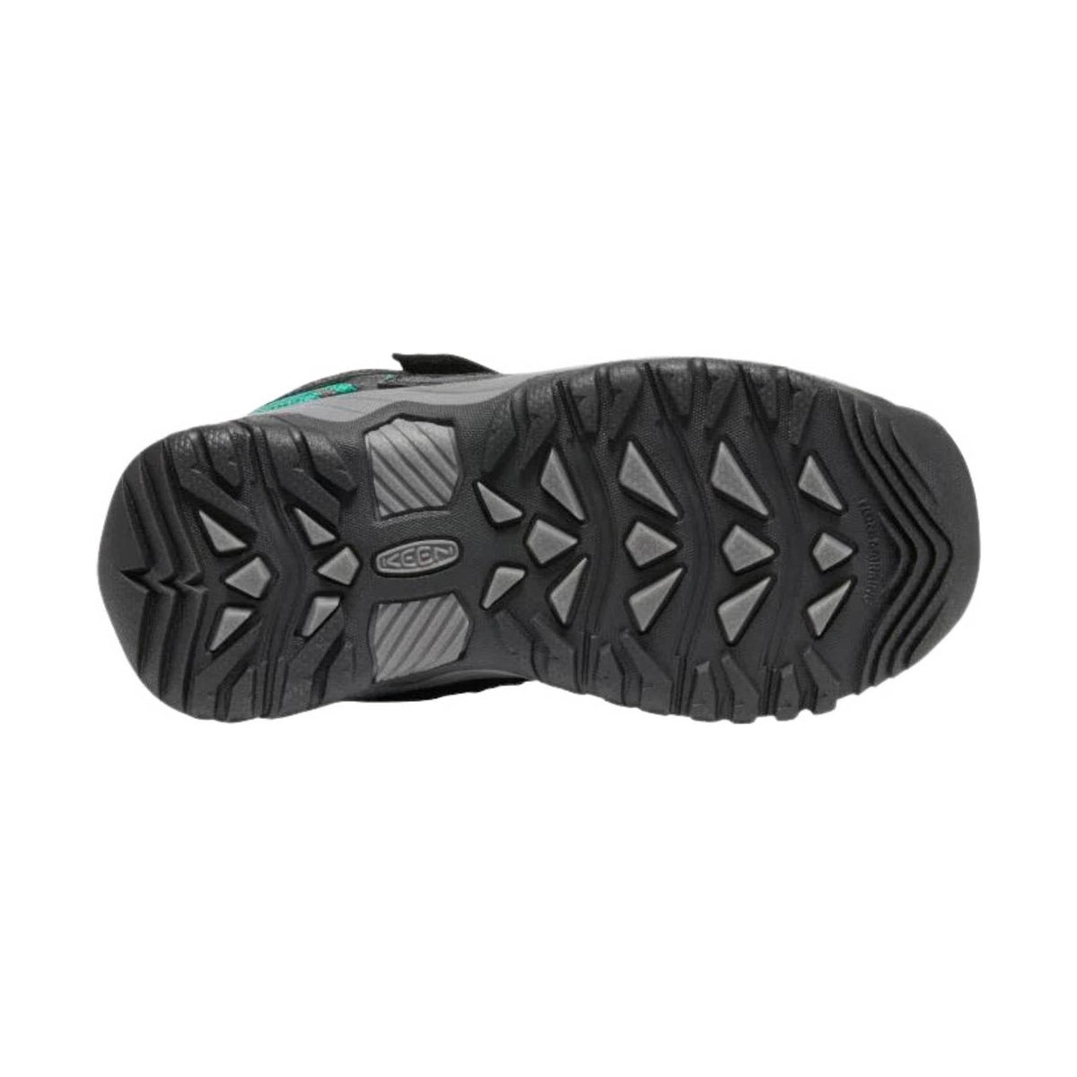 KEEN Little Kids' Targhee Low - Black/Star White - ONLINE STORE CREDIT/EXCHANGE ONLY