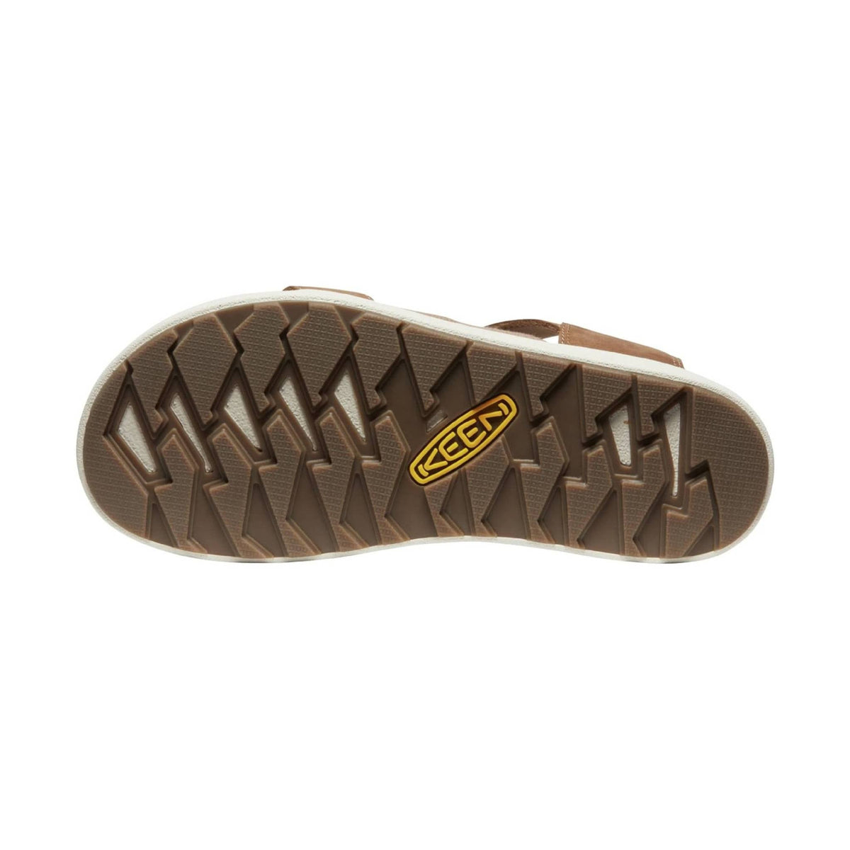 KEEN Women's Elle Mixed Strap Sandal - Toasted Coconut/Birch