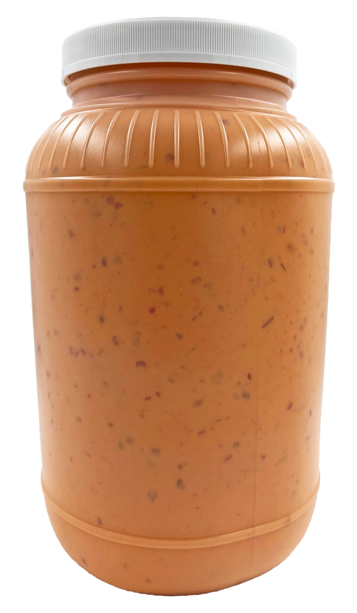 Ken's Boom Boom Sauce 1 Gallon - Creamy Garlic & Mild Spice for Sandwiches, Fries & Tacos