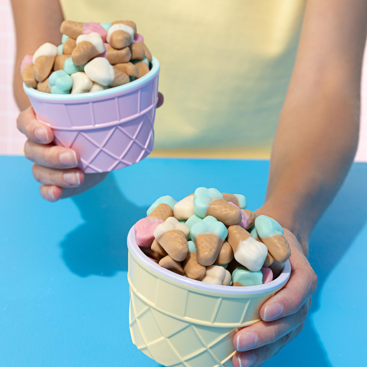 Kervan Bebeto Ice Cream Gummies — 5 lb Bulk, Gluten-Free Halal Candy Cones