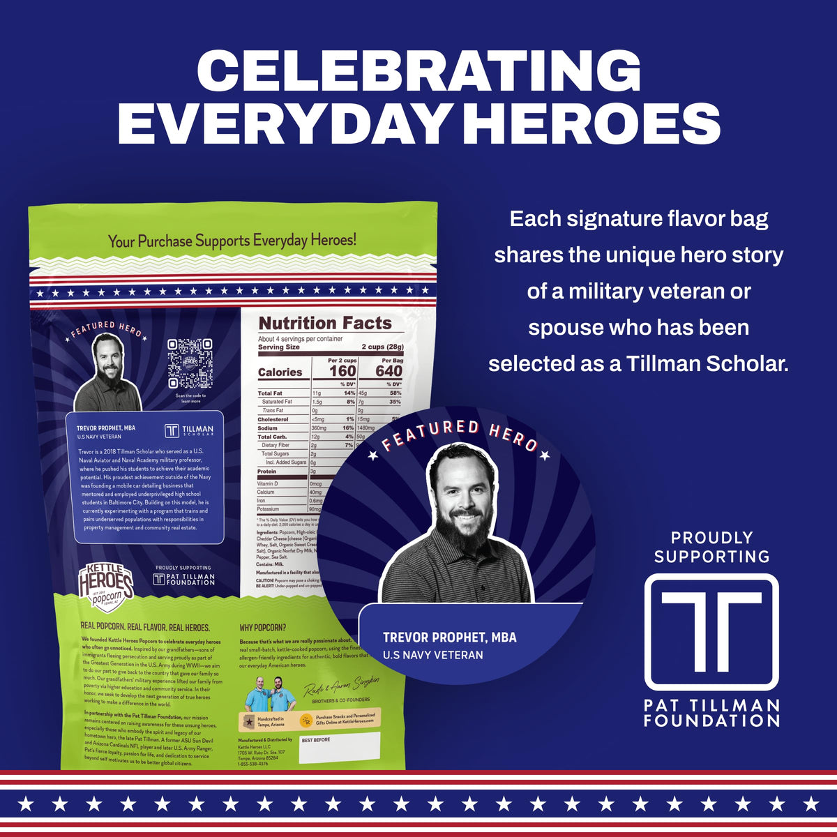 Kettle Heroes Hatch Green Chile Cheddar Popcorn — Small Batch, No Sugar, Kosher, Gluten Free, Non-GMO, 4 oz Pack of 6