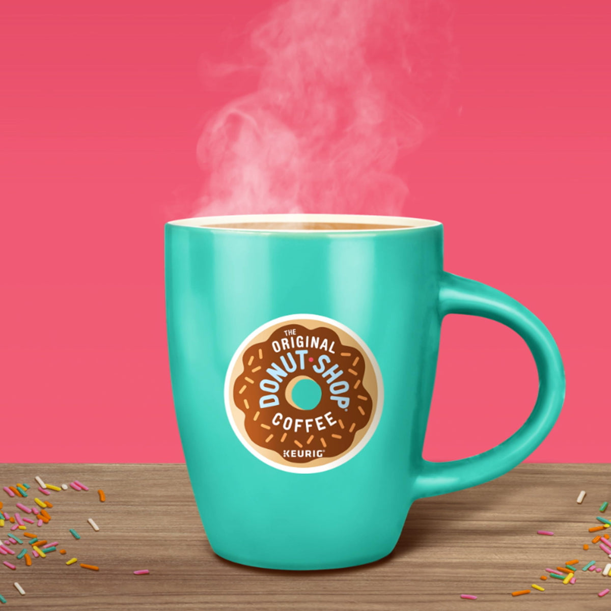 The Original Donut Shop Decaf Keurig K-Cup Pods – Medium Roast, 72 ct