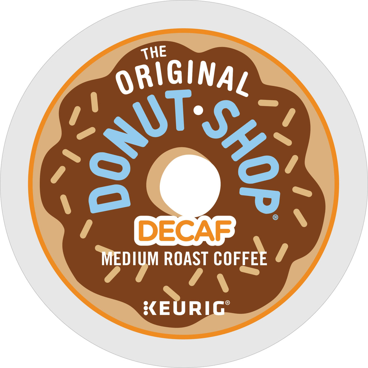 The Original Donut Shop Decaf Keurig K-Cup Pods – Medium Roast, 72 ct