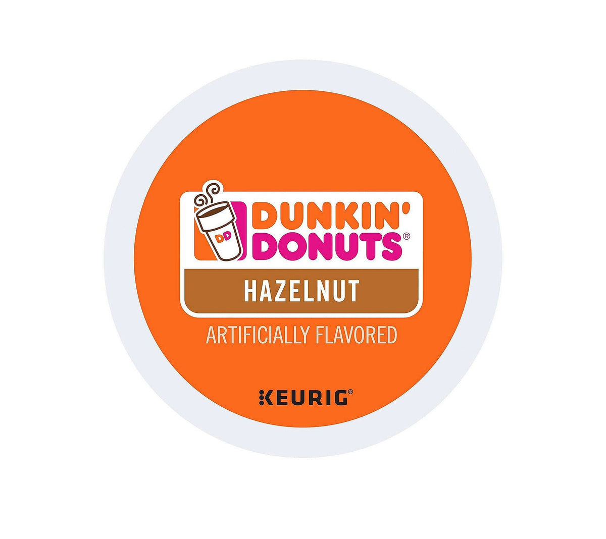 Dunkin Hazelnut K-Cup Pods 16-Count – Keurig Compatible (Packaging May Vary)