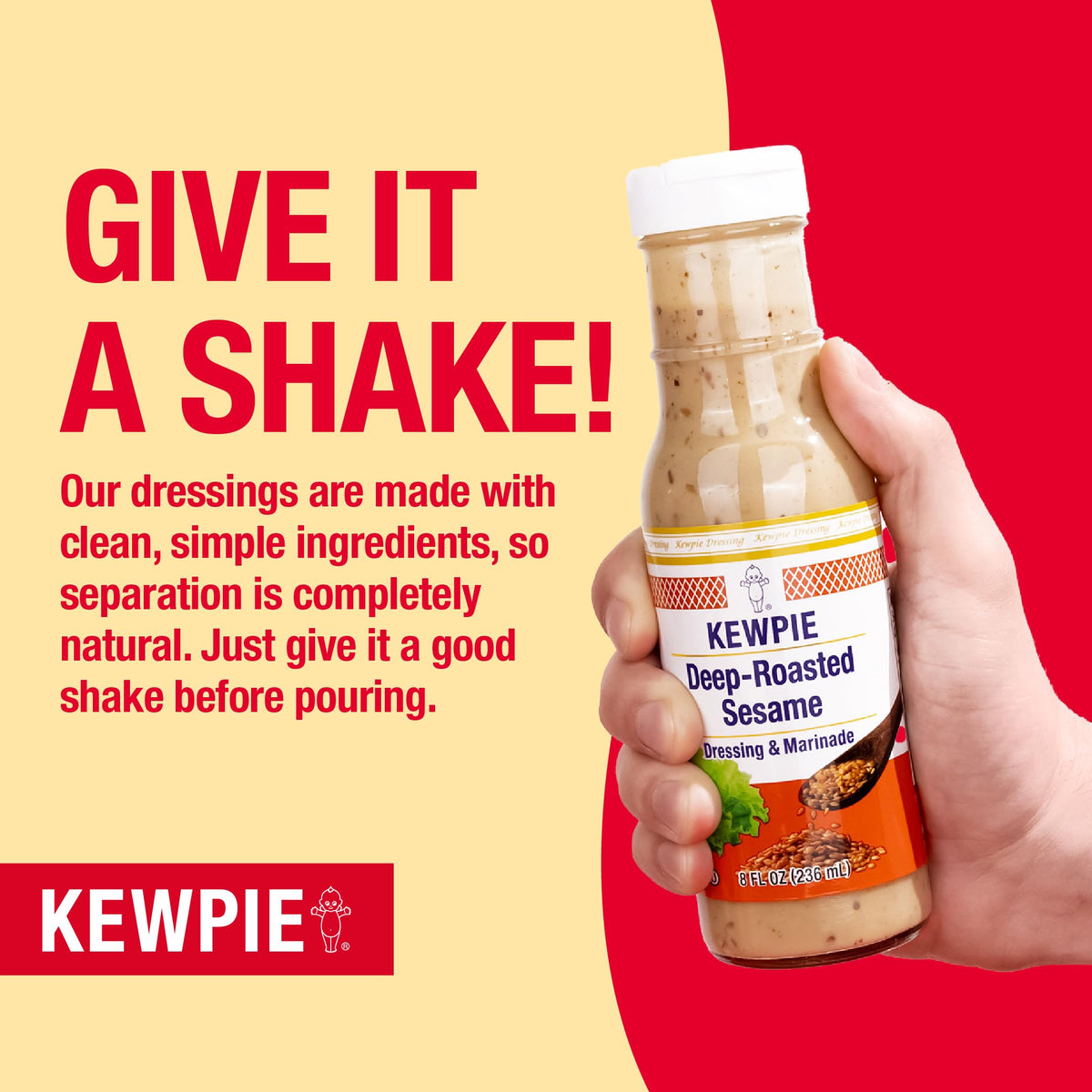 Kewpie Roasted Garlic Onion Dressing & Sauce – 64 oz | Non-GMO & Kosher