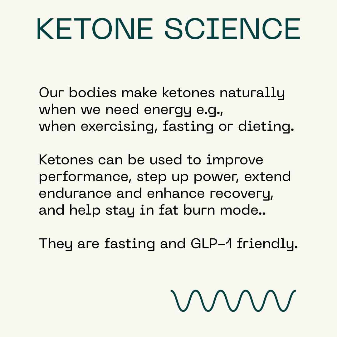 KEY Ketone Drink – Sugar Free Energy & Focus (Low Caffeine) Pack of 6