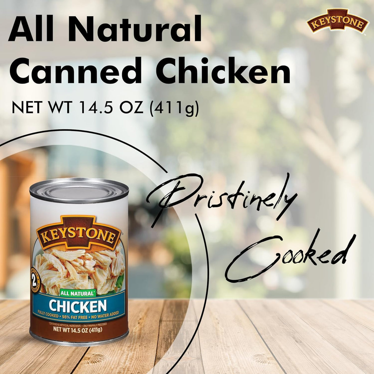 Keystone Meats 24 Cans Variety Pack – All Natural Fully Cooked Canned Meat, 5-Year Shelf Life