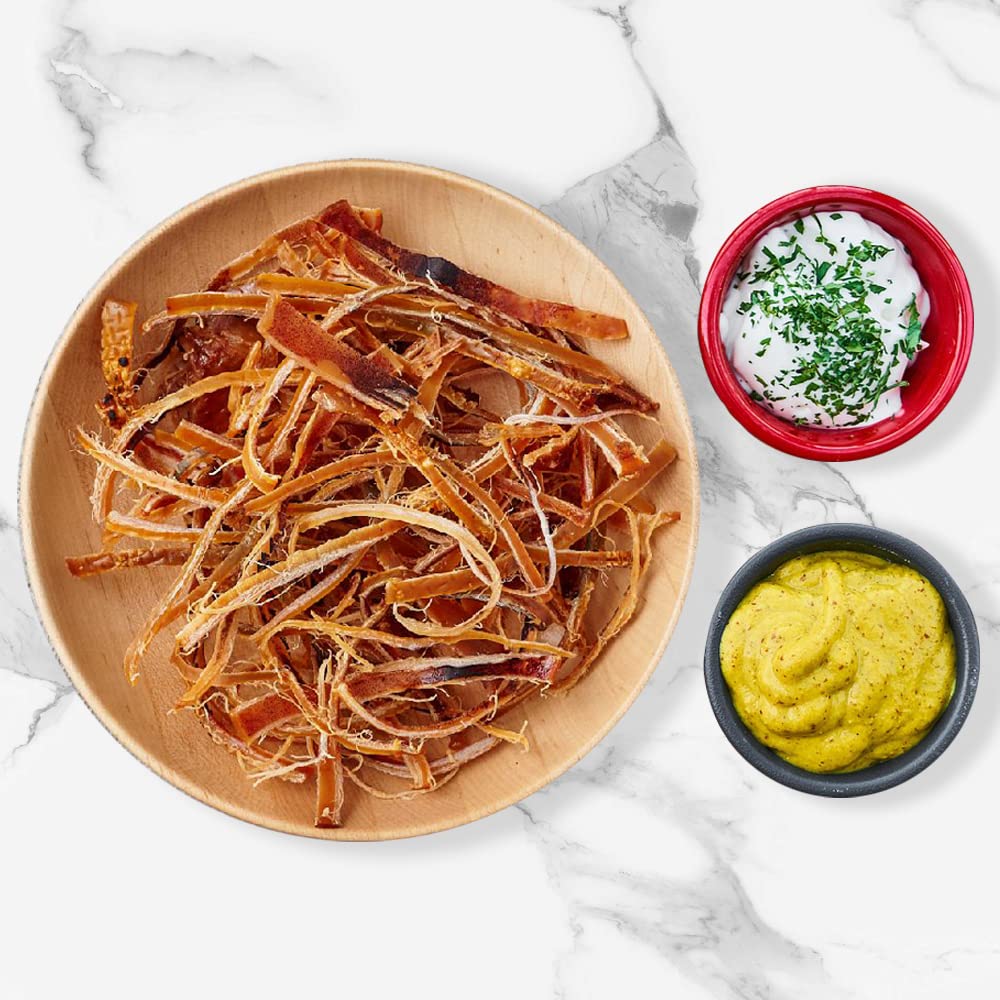 K-Herb Dried Squid – Korean Butter Honey Grilled Soft Squid (꽃보다 오징어, 4.6 oz)