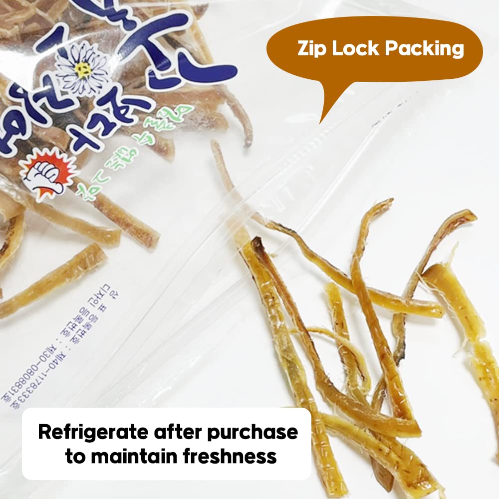 K-Herb Dried Squid – Korean Butter Honey Grilled Soft Squid (꽃보다 오징어, 4.6 oz)