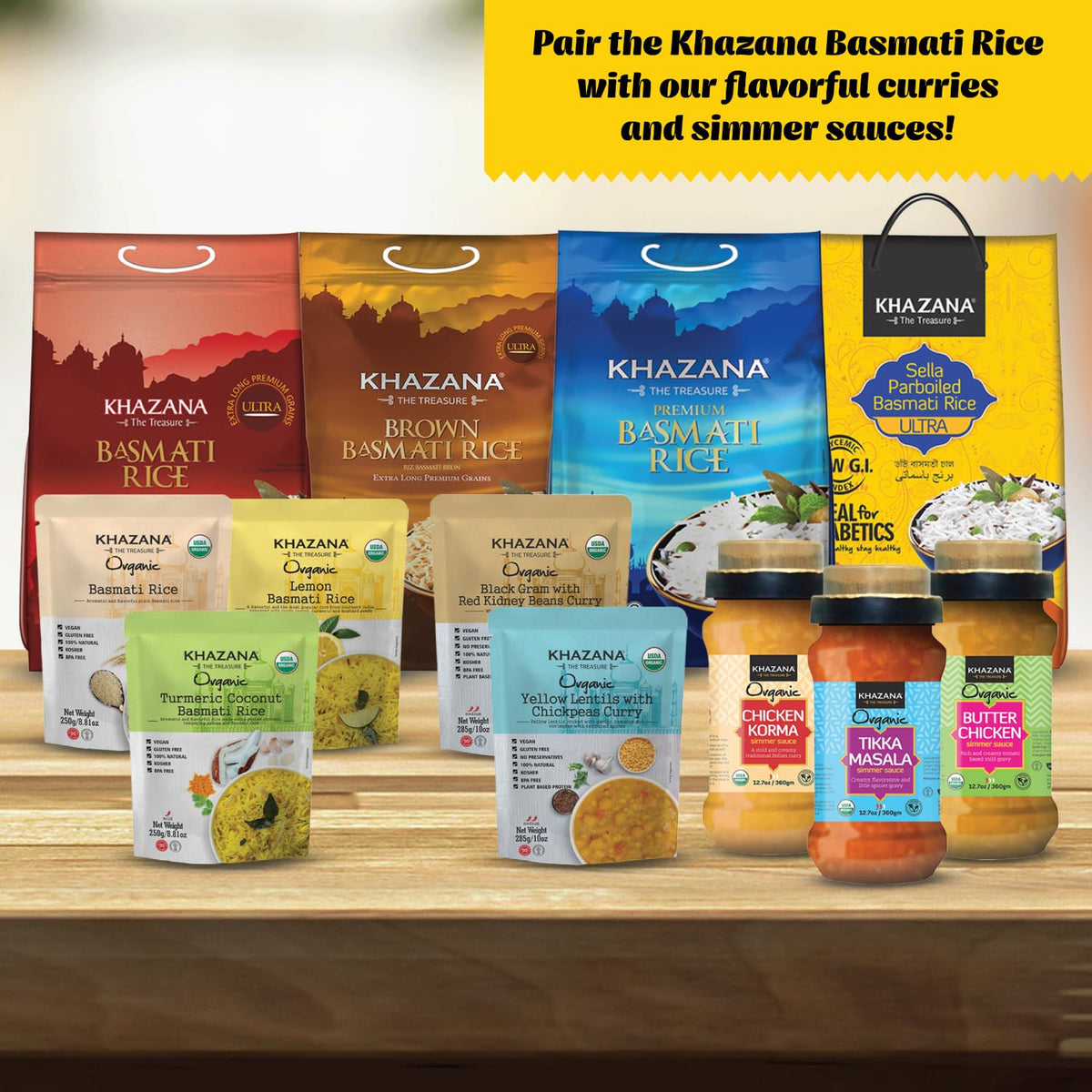 Khazana Ultra Long Sella Parboiled Basmati Rice – 10 lb, Aromatic & Gluten-Free
