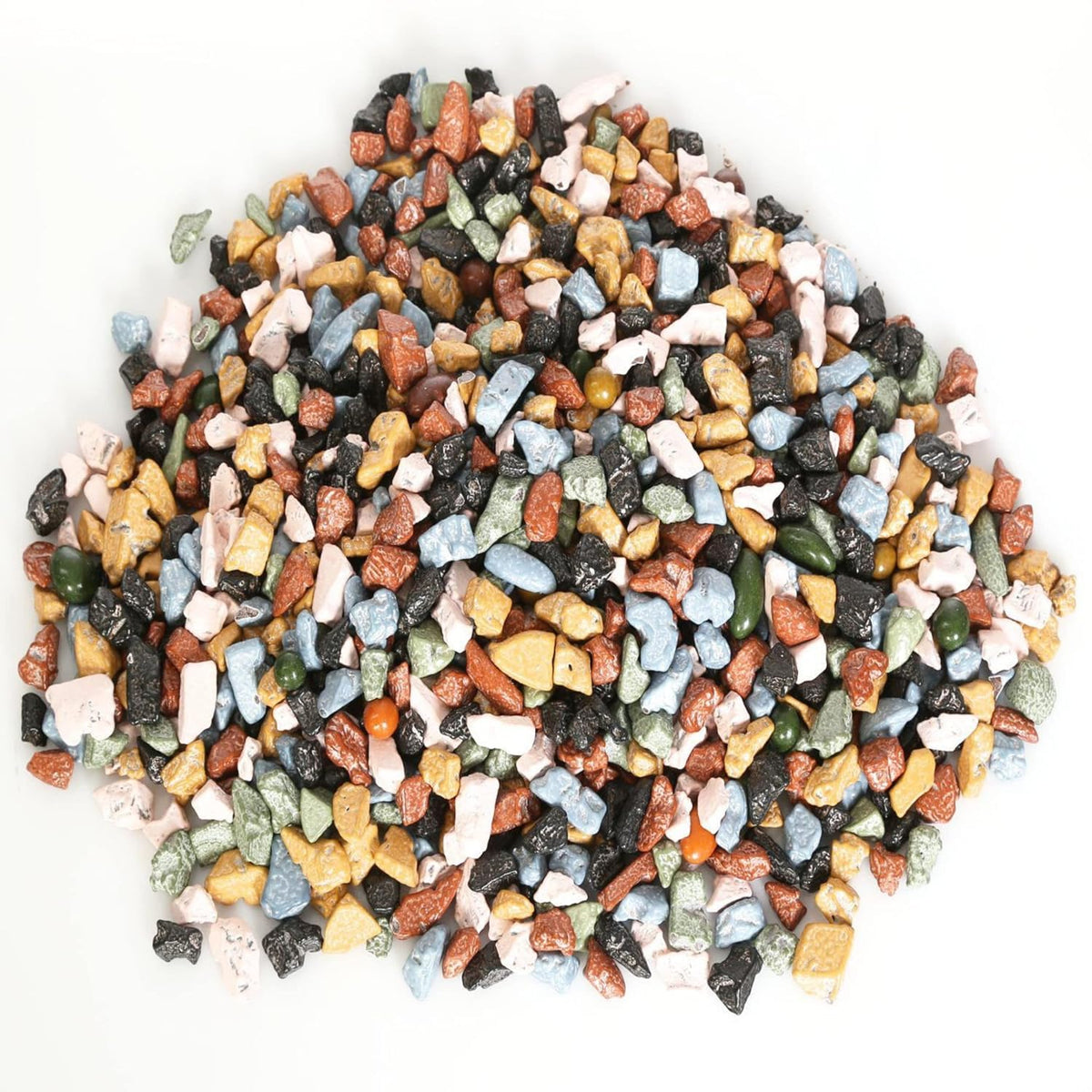 KIDU Chocolate Rocks Candy – Edible Rock Chunks for Cake Decorating, 2 lb Resealable Bag