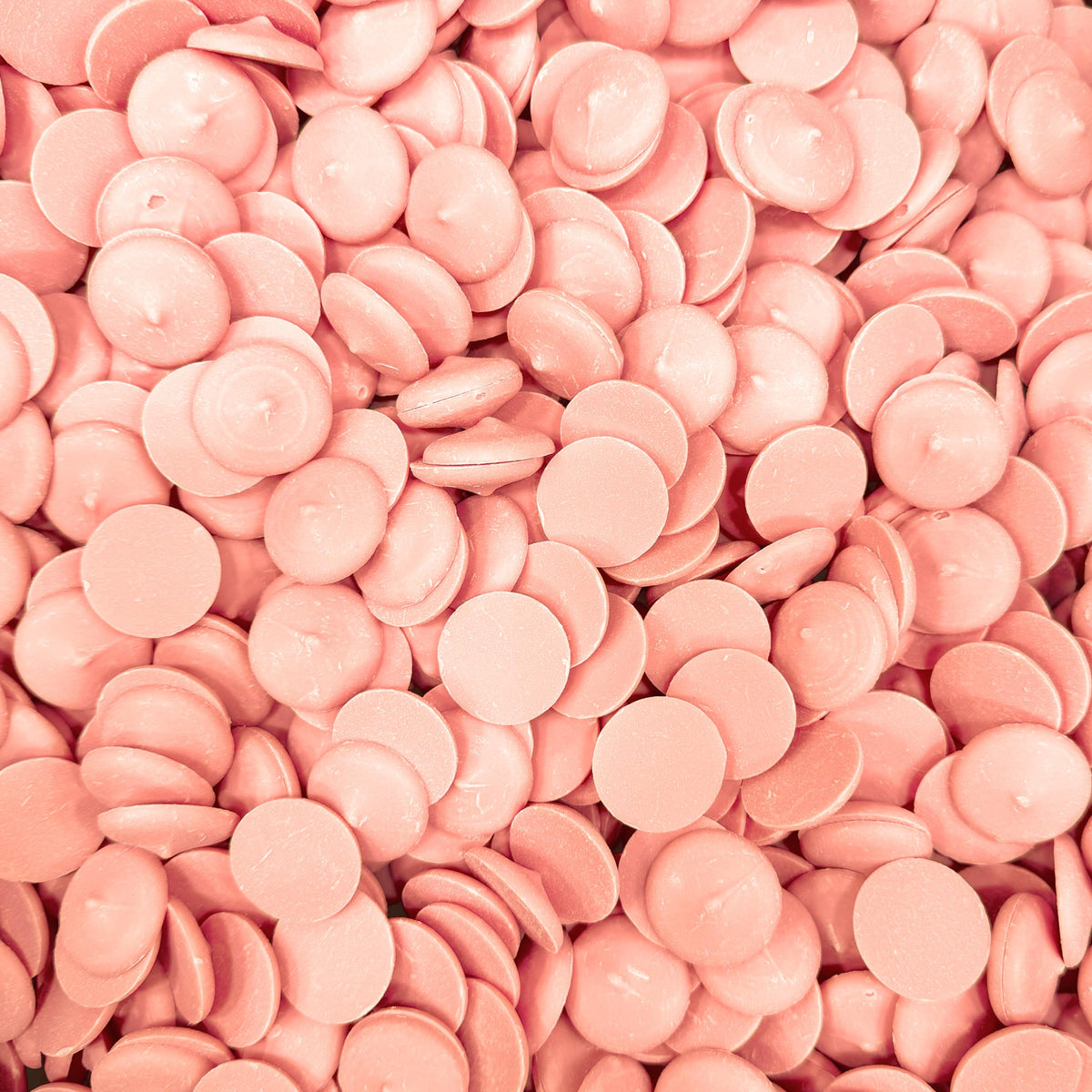 KIDU Pantry Pink Melting Chocolate Wafers – 2 lb Bulk in Resealable Bag | Valentine's Day Pink Chocolate