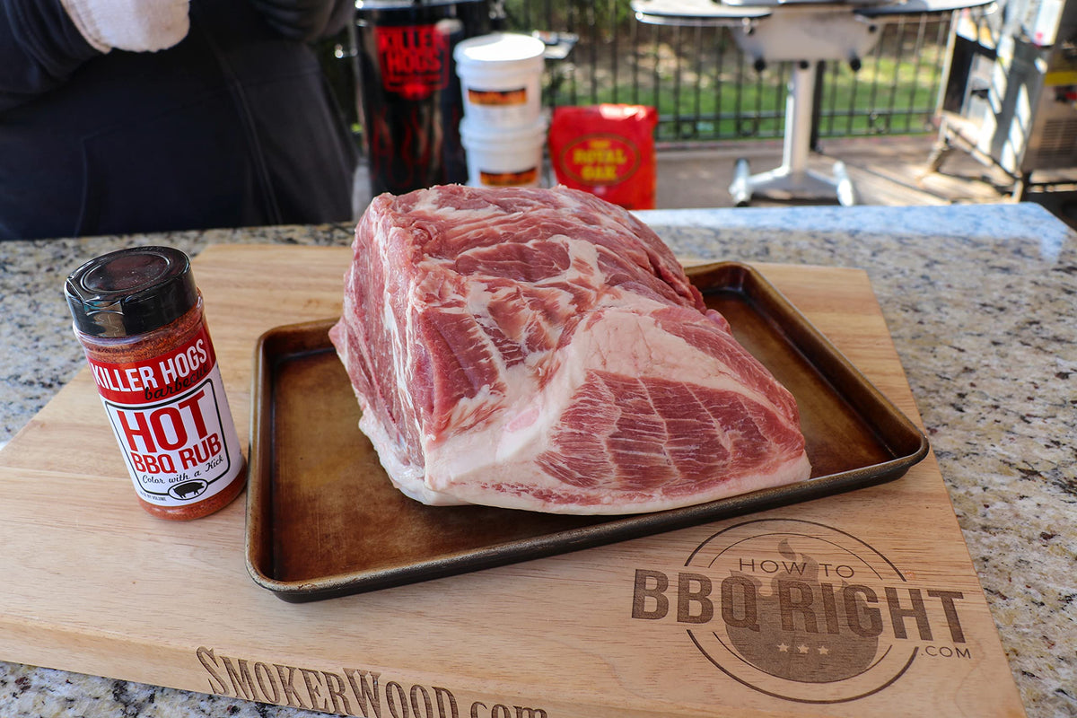 Killer Hogs HOT BBQ Rub | Championship Grill Seasoning for Beef, Chicken, Pork, Burgers | 19.8 oz