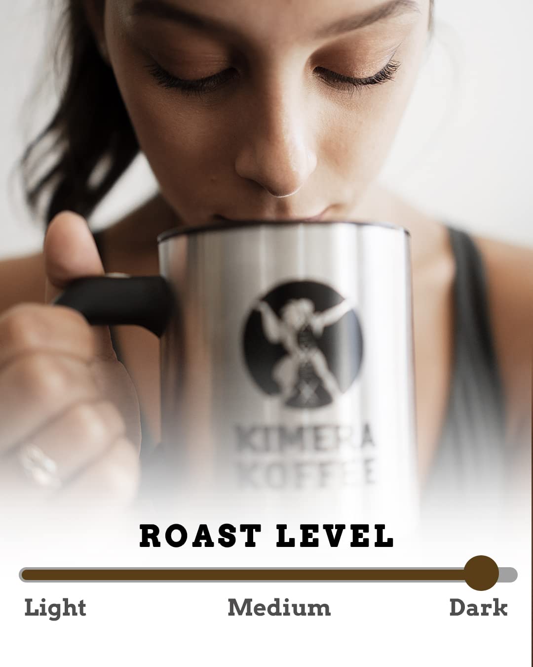 Kimera Koffee Dark Roast – Organic Bold Nootropic Coffee (12oz Ground)
