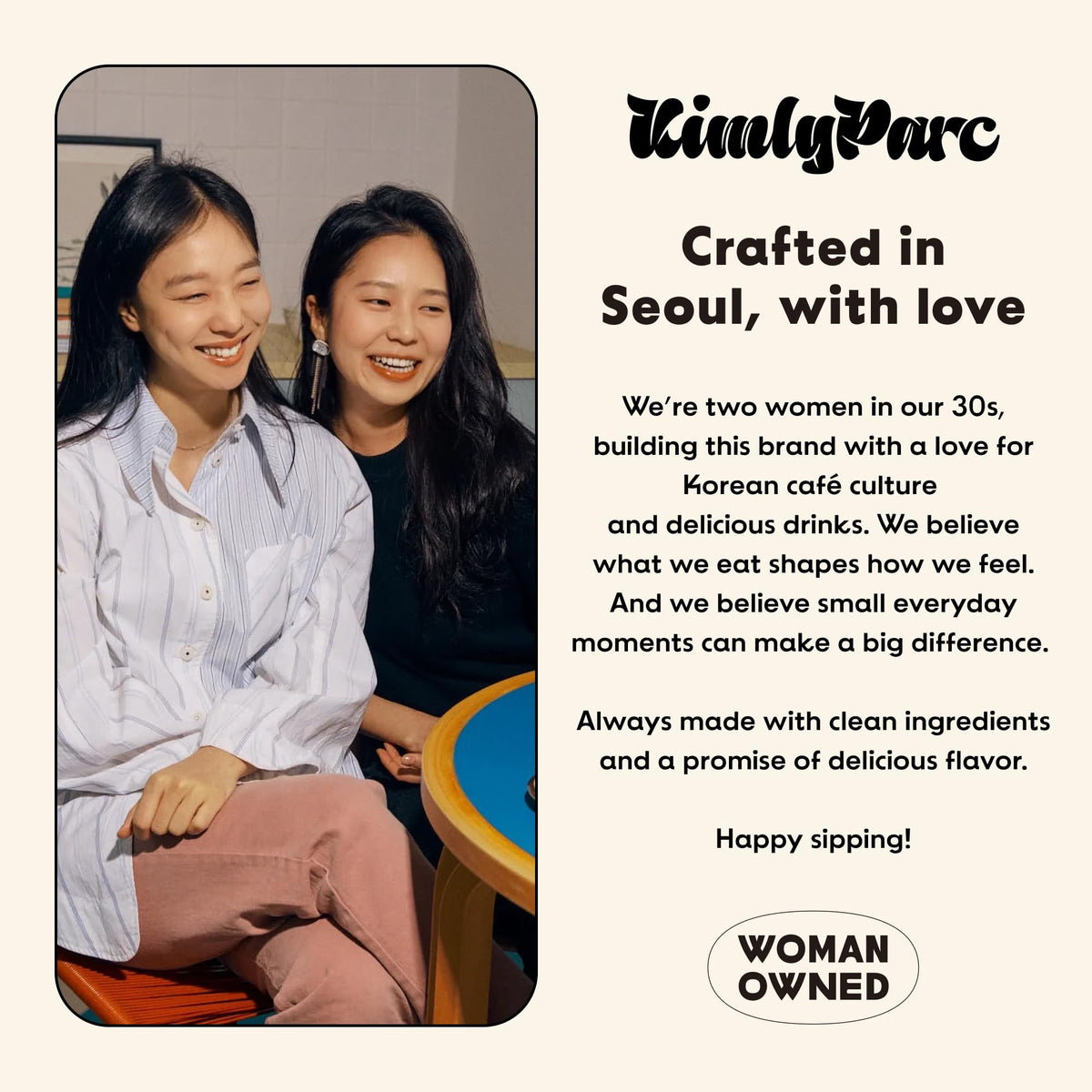 KimlyParc Korean Sweet Potato Latte Mix — Real Goguma Powder, Allulose, Vegan, Dairy & Gluten Free