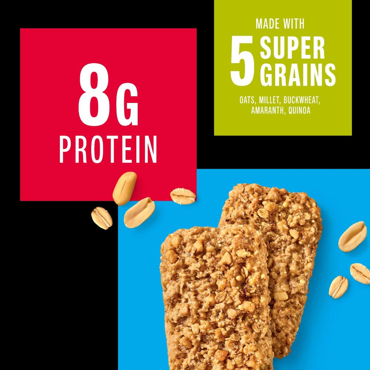 KIND Breakfast Caramel Peanut Bars – Gluten Free, 8g Protein, 30 Packs of 2 Bars