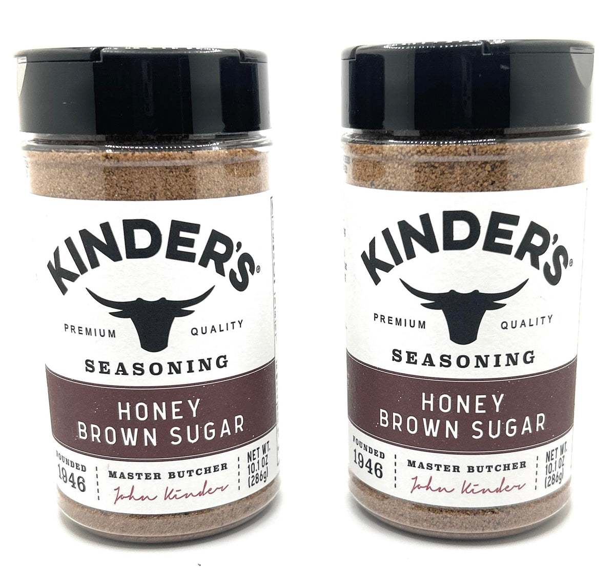 Kinder's Honey Brown Sugar Seasoning Duo – 2 Bottles (10.1 oz each) | Non-GMO, MSG-Free, Keto-Friendly