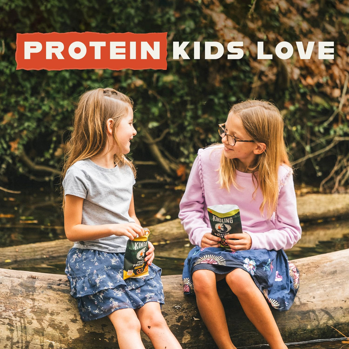 Kindling Protein Pretzels Dill-Pickle – 8-9g Protein, Whole Grain, 16-Count