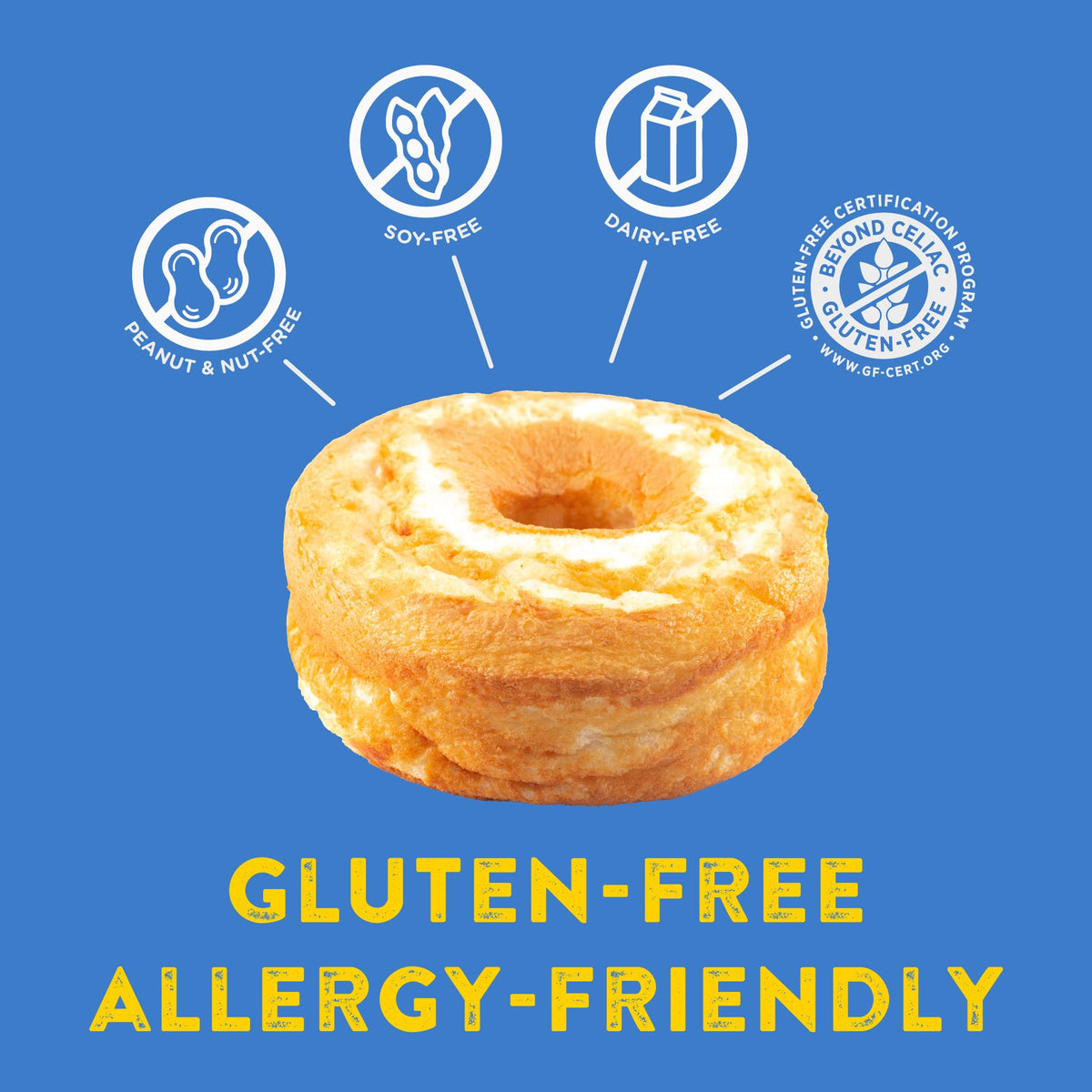 Kinnikinnick Gluten Free Angel Food Cake Mix – Pack of 3, Dairy Free, Kosher, Allergen Friendly
